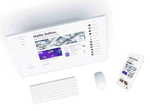 Darstellung der Plattform dreaimade