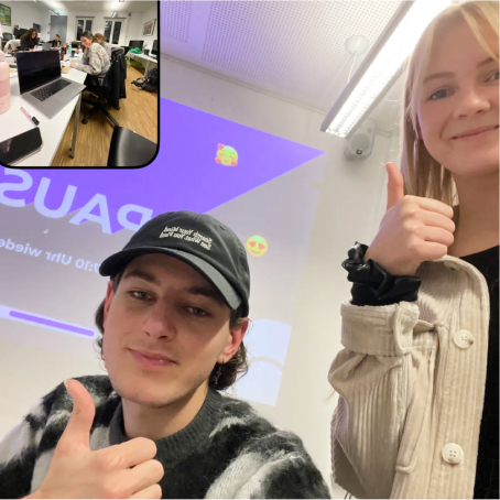 Aufnahme vom UX-Workshop